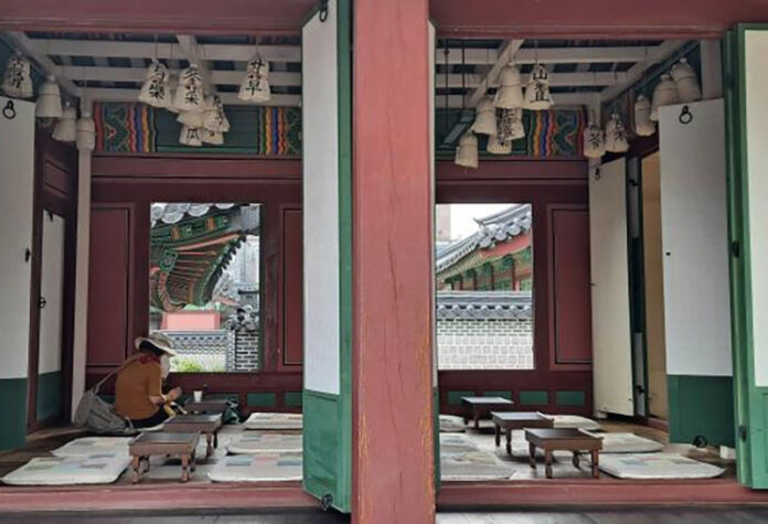 창덕궁 약방 실내 개방 모습